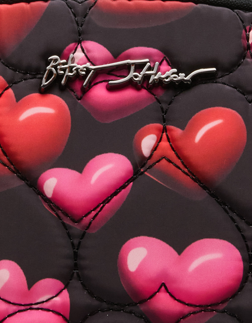 LOAF COSMETIC CASE WITH MIRROR BLACK/MULTI - Image 7